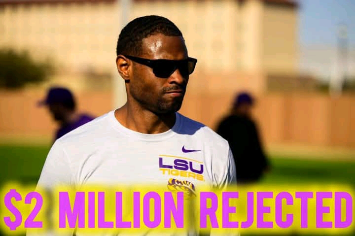 LSU Wide Receiver Coach/Offensive Coordinator Cortez Hankton Rejects Jaw-Dropping $2 Million –