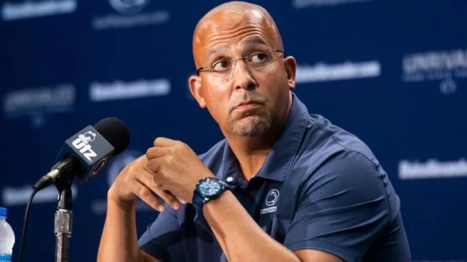 Unexpected Scenes: Penn State Head Coach James Franklin fires back at a reporter during tense pressure conference moments: ‘What the hell are we doing’……