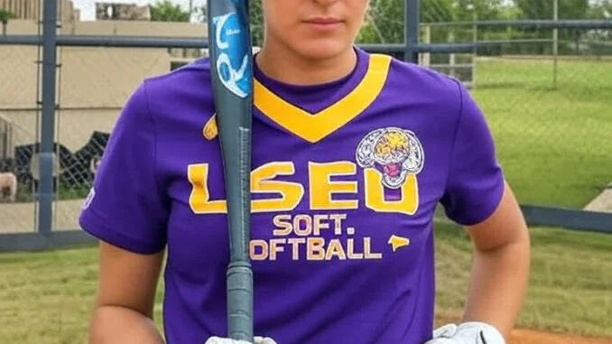 The best committ in America arrives at LSU Tigers softball team, after final agreement…