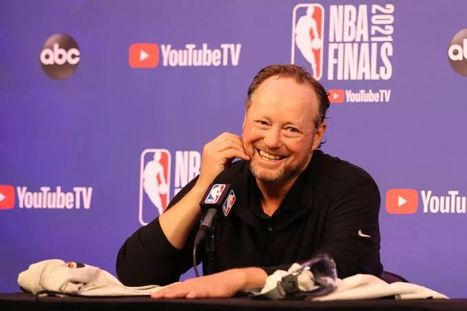BREAKING NEWS: Excitements Hit Fiserv Forum Stadium as Milwaukee bucks Former Head Coach and NBA Legend Mike Budenholzer has Returned to his former team as the Senior C….…see more