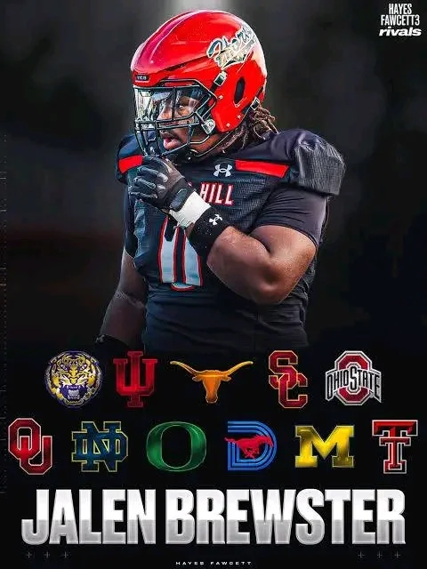 Surprised Commit: The 5th-ranked recruit in the nation Flip to LSU tigers. Jalen Brewster announced his commitment to the defending champs tomorrow..