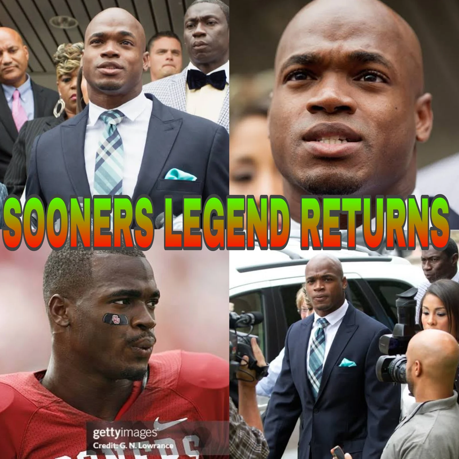 Oklahoma Legend Adrian Peterson Makes Exciting Return to the Sooners, Revealing Two Key Reasons Behind His Highly Anticipated Comeback….Read More…..