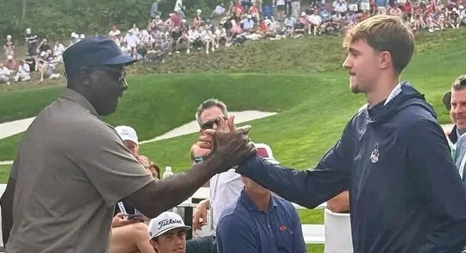 Michael Jordan & Cooper Flagg Cross Paths at Ryder Cup: A Meeting of Legends, Old and New