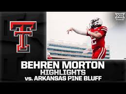 BREAKING NEWS: Netflix is set to release a highly anticipated documentary titled “Morton: Red Raider Rising”, capturing the meteoric rise of Texas Tech’s standout quarterback Behren Morton. From small-town Eastland to leading the Red Raiders with precision and heart, this is the story of talent, determination, and a QB on the brink of legend. 🔥🏈👇‼️